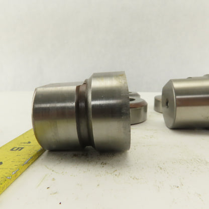 1.750 + Tol Round Hole Die CNC Turret Punch Shank 1.625 Lot Of 5