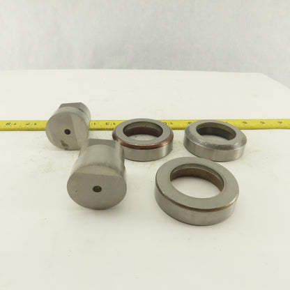 1.750 + Tol Round Hole Die CNC Turret Punch Shank 1.625 Lot Of 5