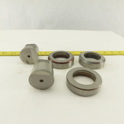 1.750 + Tol Round Hole Die CNC Turret Punch Shank 1.625 Lot Of 5