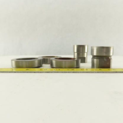 1.750 + Tol Round Hole Die CNC Turret Punch Shank 1.625 Lot Of 5