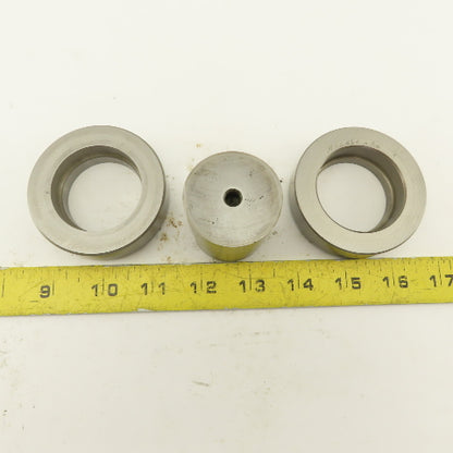 1.656 + Tol Round Hole Die CNC Turret Punch Shank 1.625 Lot Of 3