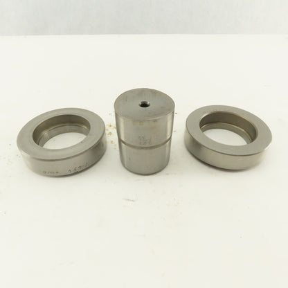 1.656 + Tol Round Hole Die CNC Turret Punch Shank 1.625 Lot Of 3