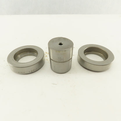 1.656 + Tol Round Hole Die CNC Turret Punch Shank 1.625 Lot Of 3