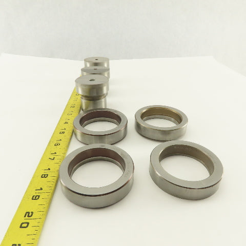 2.000 + Tol Round Hole Die CNC Turret Punch Shank 1.625 Lot Of 7