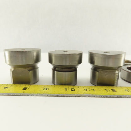 2.000 + Tol Round Hole Die CNC Turret Punch Shank 1.625 Lot Of 7