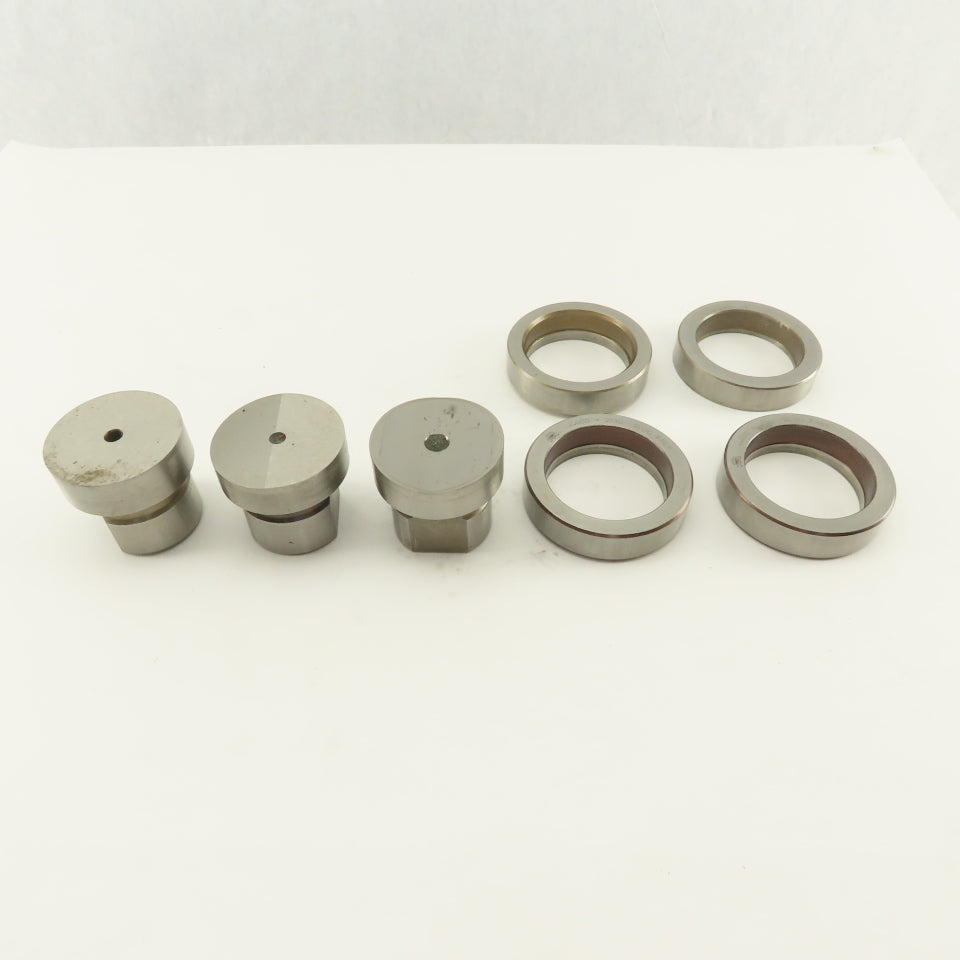2.000 + Tol Round Hole Die CNC Turret Punch Shank 1.625 Lot Of 7