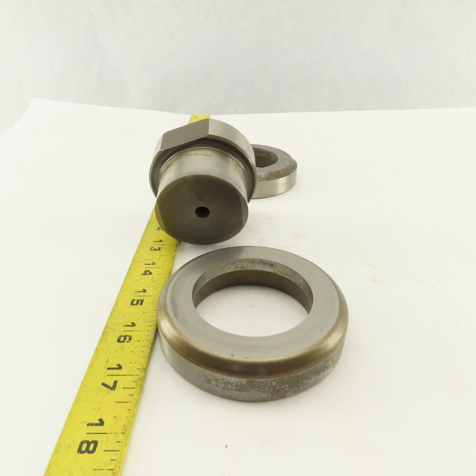 2.165 + Tol Round Hole Die CNC Turret Punch Shank 2.750 Lot Of 3