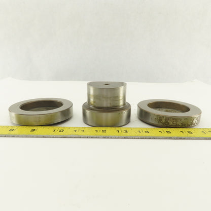 2.165 + Tol Round Hole Die CNC Turret Punch Shank 2.750 Lot Of 3
