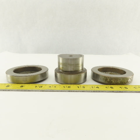 2.165 + Tol Round Hole Die CNC Turret Punch Shank 2.750 Lot Of 3