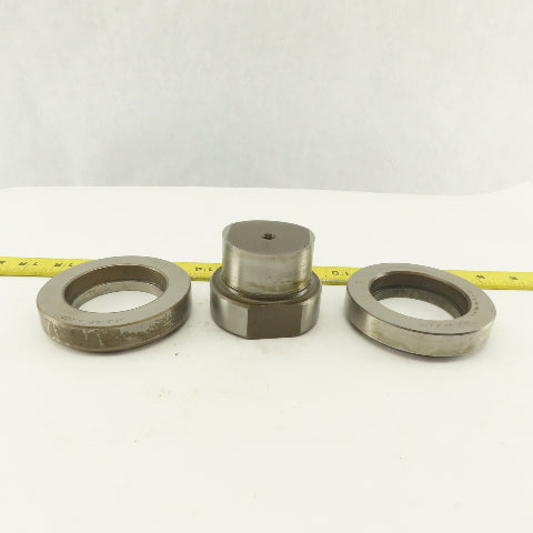2.165 + Tol Round Hole Die CNC Turret Punch Shank 2.750 Lot Of 3