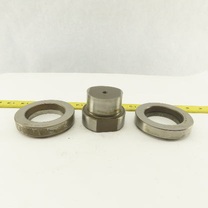 2.165 + Tol Round Hole Die CNC Turret Punch Shank 2.750 Lot Of 3