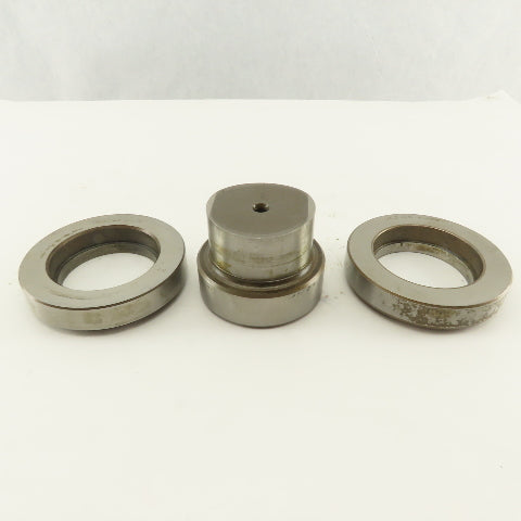 2.165 + Tol Round Hole Die CNC Turret Punch Shank 2.750 Lot Of 3
