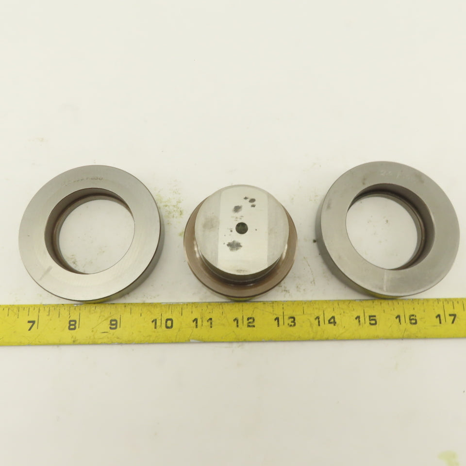 2.000 + Tol Round Hole Die CNC Turret Punch Shank 2.750 Lot Of 3