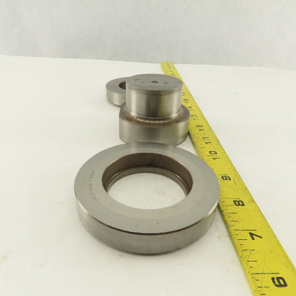 2.000 + Tol Round Hole Die CNC Turret Punch Shank 2.750 Lot Of 3