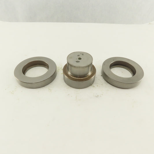 2.000 + Tol Round Hole Die CNC Turret Punch Shank 2.750 Lot Of 3
