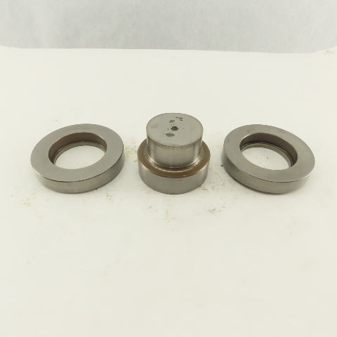 2.000 + Tol Round Hole Die CNC Turret Punch Shank 2.750 Lot Of 3
