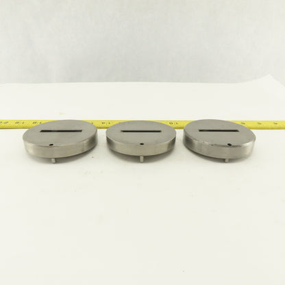 .250 x 2.000 + CNC Turret Rectangle Slot Cutting Die Mixed Tolerance Lot Of 3