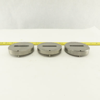 .250 x 2.000 + CNC Turret Rectangle Slot Cutting Die Mixed Tolerance Lot Of 3