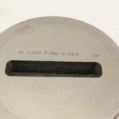 .250 x 2.000 + CNC Turret Rectangle Slot Cutting Die Mixed Tolerance Lot Of 3