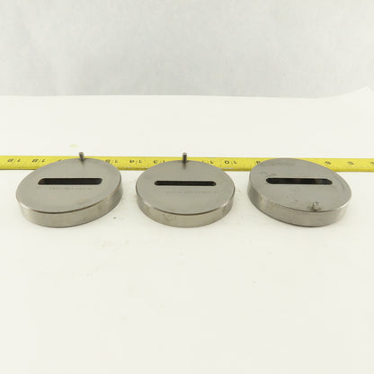 .250 x 2.000 + CNC Turret Rectangle Slot Cutting Die Mixed Tolerance Lot Of 3
