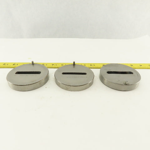 .250 x 2.000 + CNC Turret Rectangle Slot Cutting Die Mixed Tolerance Lot Of 3