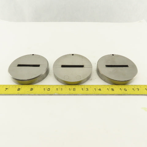 .250 x 2.000 + CNC Turret Rectangle Slot Cutting Die Mixed Tolerance Lot Of 3