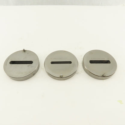 .250 x 2.000 + CNC Turret Rectangle Slot Cutting Die Mixed Tolerance Lot Of 3
