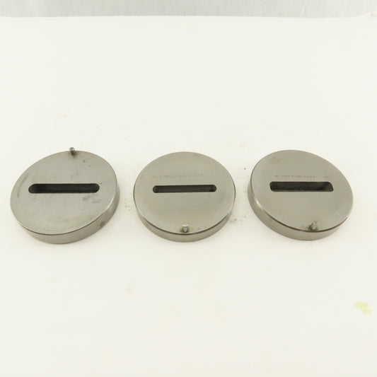 .250 x 2.000 + CNC Turret Rectangle Slot Cutting Die Mixed Tolerance Lot Of 3