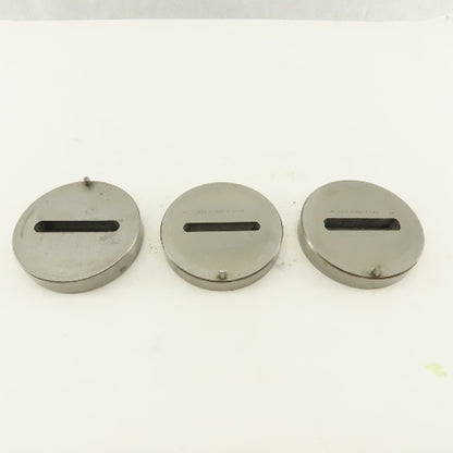 .250 x 2.000 + CNC Turret Rectangle Slot Cutting Die Mixed Tolerance Lot Of 3