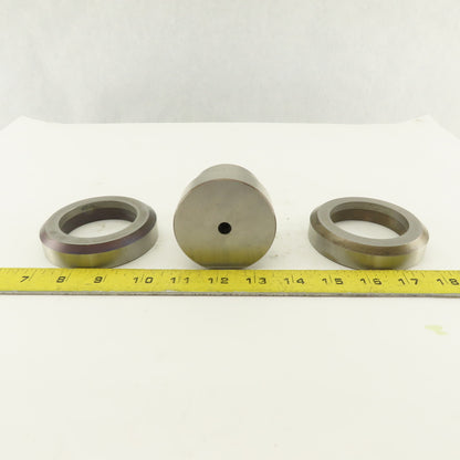 2.312 + Tol Round Hole Die CNC Turret Punch Shank 2.750 Lot Of 3