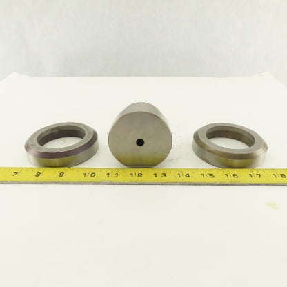2.312 + Tol Round Hole Die CNC Turret Punch Shank 2.750 Lot Of 3
