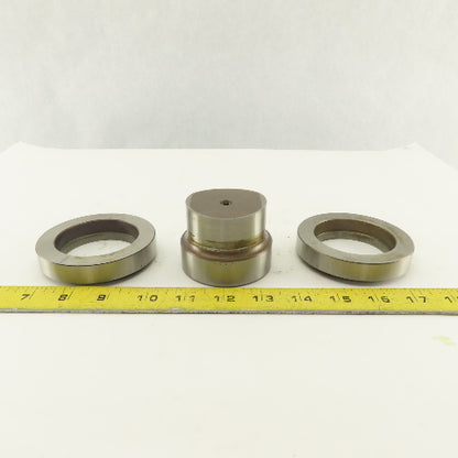 2.312 + Tol Round Hole Die CNC Turret Punch Shank 2.750 Lot Of 3