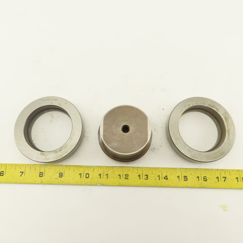 2.312 + Tol Round Hole Die CNC Turret Punch Shank 2.750 Lot Of 3