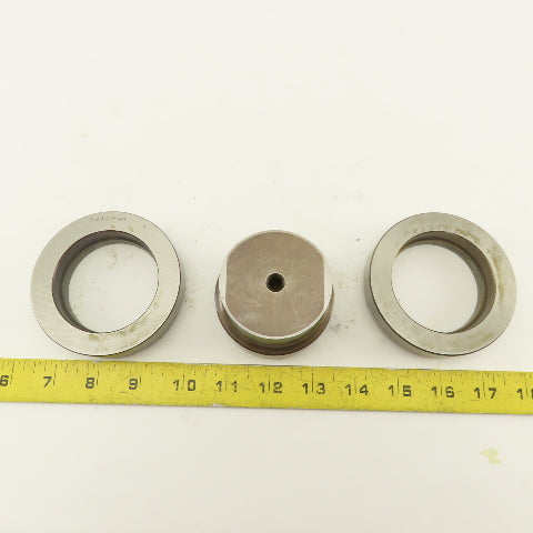2.312 + Tol Round Hole Die CNC Turret Punch Shank 2.750 Lot Of 3