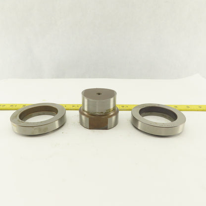 2.312 + Tol Round Hole Die CNC Turret Punch Shank 2.750 Lot Of 3
