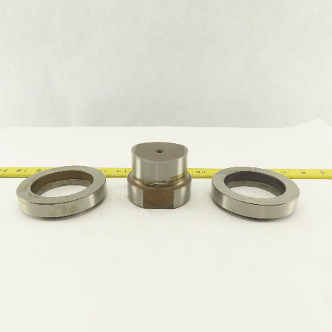 2.312 + Tol Round Hole Die CNC Turret Punch Shank 2.750 Lot Of 3