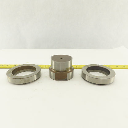 2.312 + Tol Round Hole Die CNC Turret Punch Shank 2.750 Lot Of 3