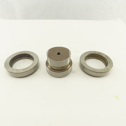 2.312 + Tol Round Hole Die CNC Turret Punch Shank 2.750 Lot Of 3