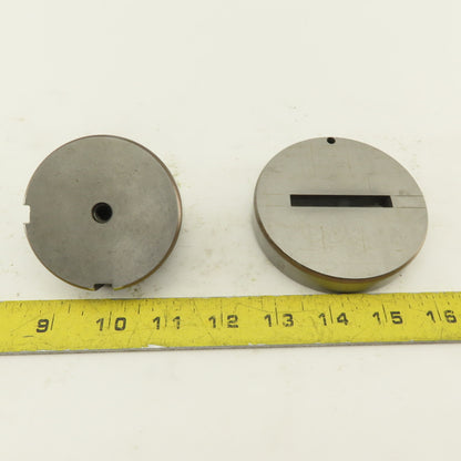 Mate .250 x 2.000 +.042 Rectangle Hole Die CNC Turret Punch Shank 2.750 Lot Of 2
