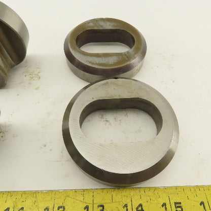 1.425 x 2.425 + Tol  Oval Hole Die CNC Turret Punch Shank 2.750 Lot Of 4