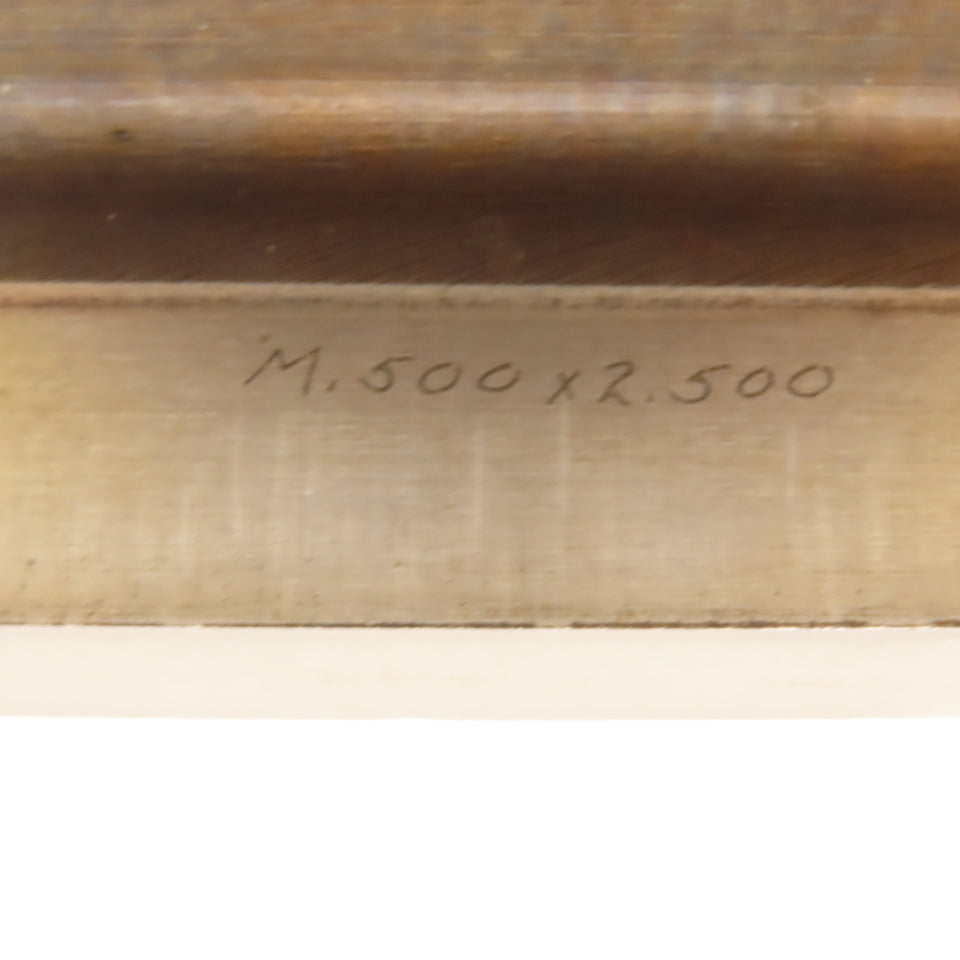 .500 x 2.500 +.014 Rectangle Hole Die CNC Turret Punch Shank 2.750 Lot Of 2