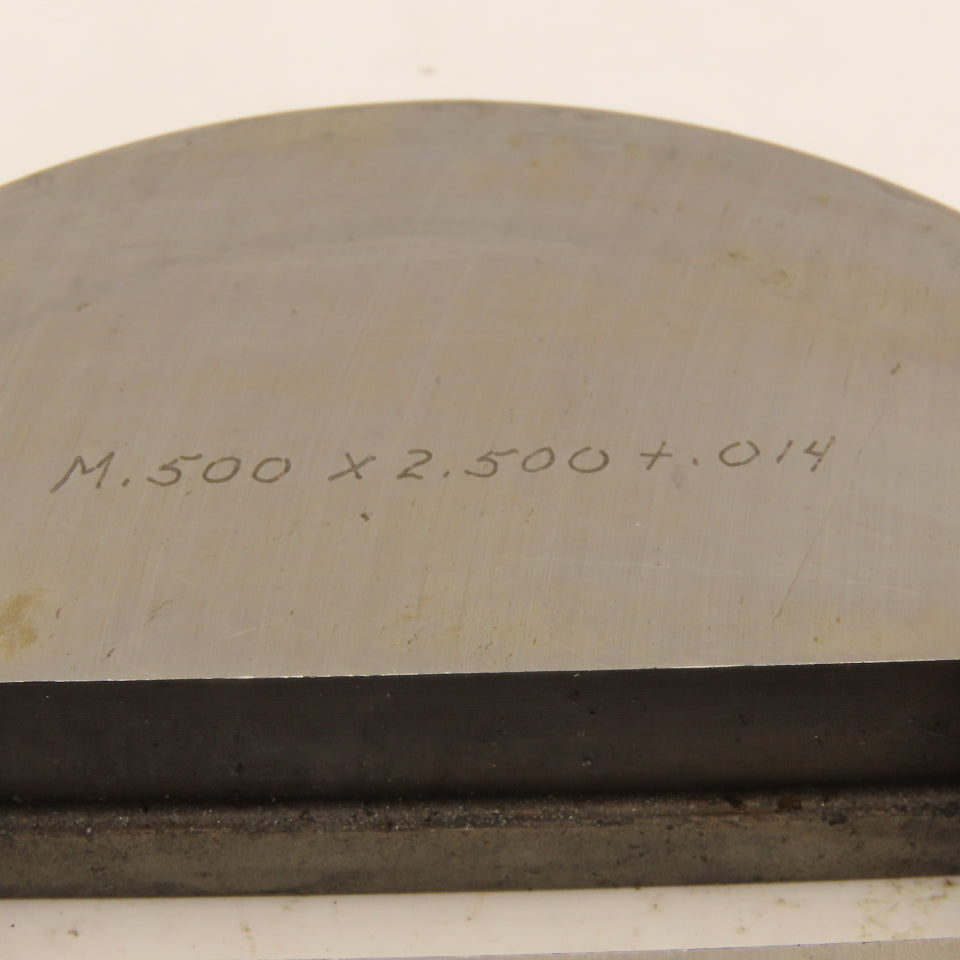 .500 x 2.500 +.014 Rectangle Hole Die CNC Turret Punch Shank 2.750 Lot Of 2