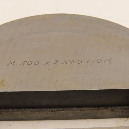 .500 x 2.500 +.014 Rectangle Hole Die CNC Turret Punch Shank 2.750 Lot Of 2