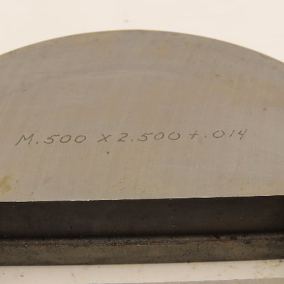 .500 x 2.500 +.014 Rectangle Hole Die CNC Turret Punch Shank 2.750 Lot Of 2