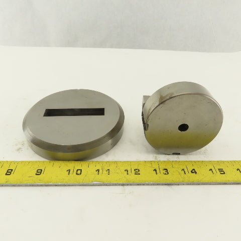 .500 x 2.500 +.014 Rectangle Hole Die CNC Turret Punch Shank 2.750 Lot Of 2
