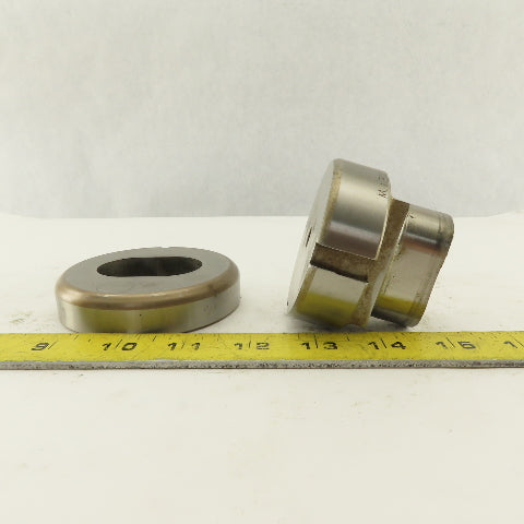 1.312 x 2.000 +.024 Oval Hole Die CNC Turret Punch Shank 2.750 Lot Of 2
