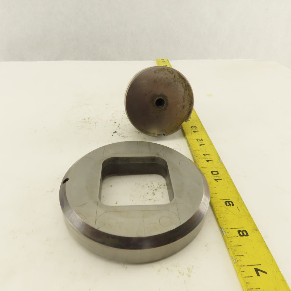 2.000 Act. Rounded Square Hole .350 Radius Die CNC Turret Punch Shank 2.750 Lt/2