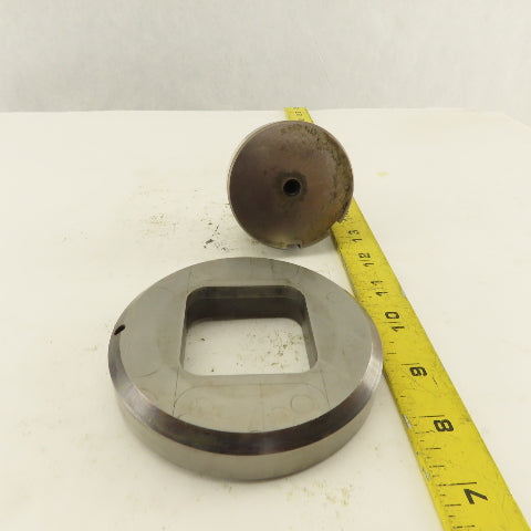 2.000 Act. Rounded Square Hole .350 Radius Die CNC Turret Punch Shank 2.750 Lt/2