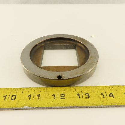 2.000 +.020 Square Hole Die CNC Turret Punch For 4.250 Holder