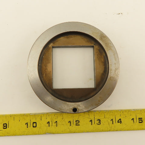 2.000 +.020 Square Hole Die CNC Turret Punch For 4.250 Holder